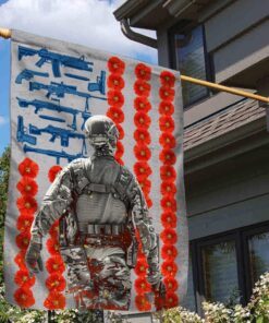 Soldier American Flag MLN23F