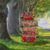 Soldier Custom Wooden Sign Love What Behind NTT125WD