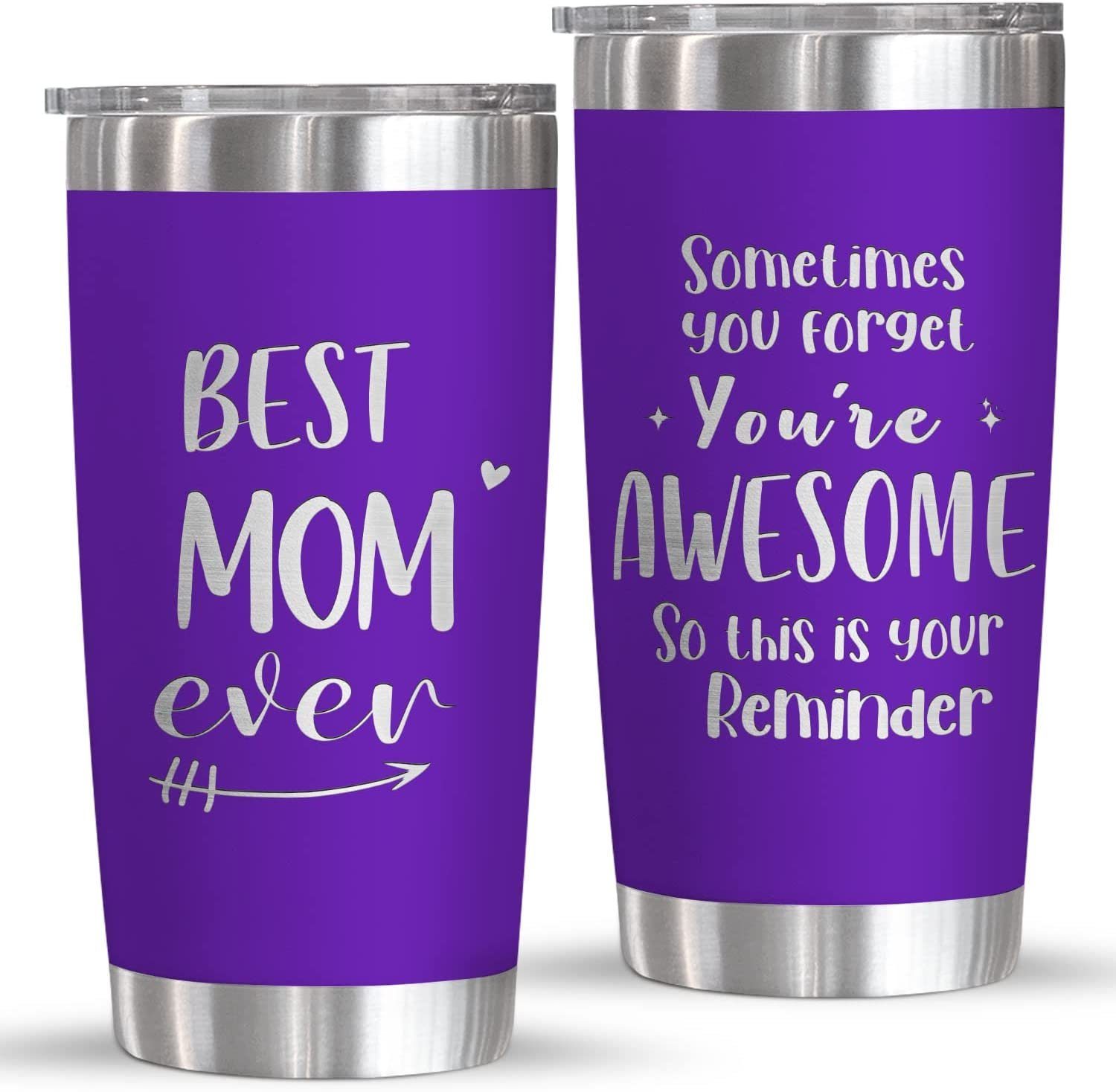 Sometimes You Forget You're Awesome - Gift For Mom Laser Engrave 20 Oz Tumbler