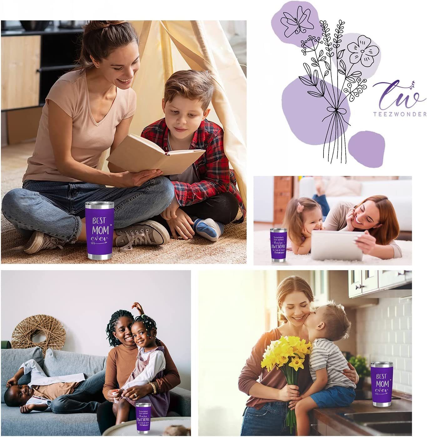 Sometimes You Forget You're Awesome - Gift For Mom Laser Engrave 20 Oz Tumbler - Image 6