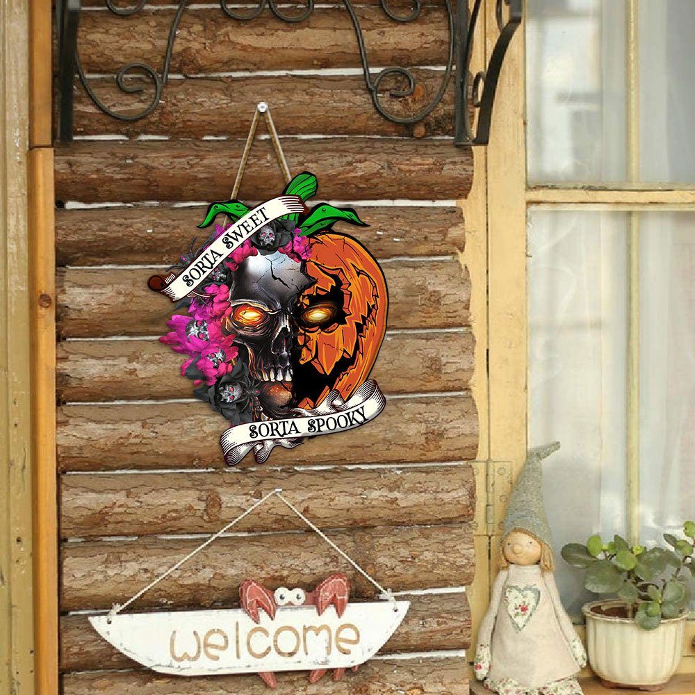 Sorta Sweet Sorta Spooky Halloween Wooden Sign BNN524WD - Image 5