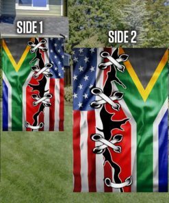 south african and american flag 5725