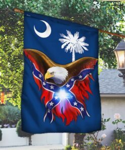 south carolina dixie eagle flag confederate states of america mlh2314f 1260