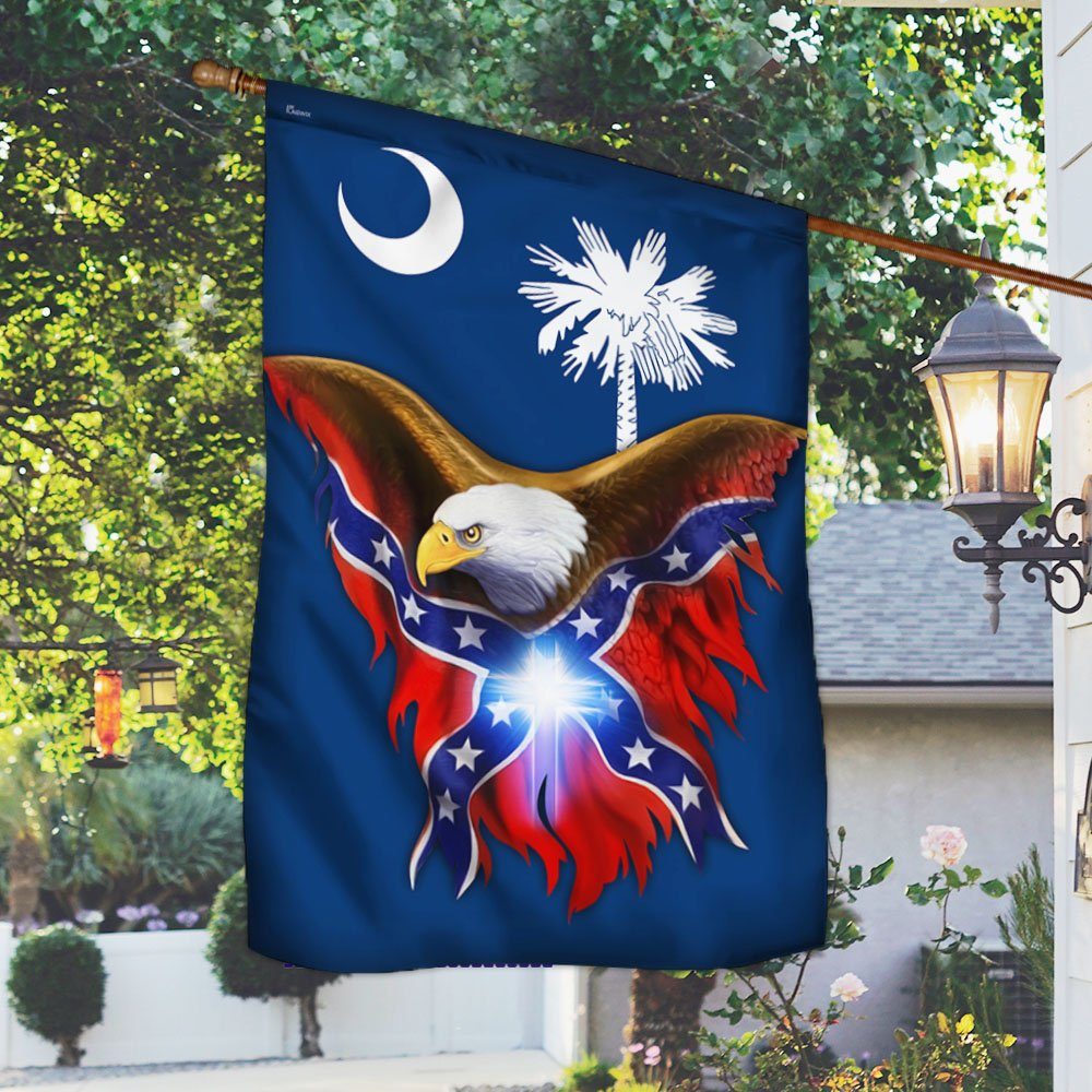 South Carolina Dixie Eagle Flag Confederate States Of America MLH2314F - Image 2