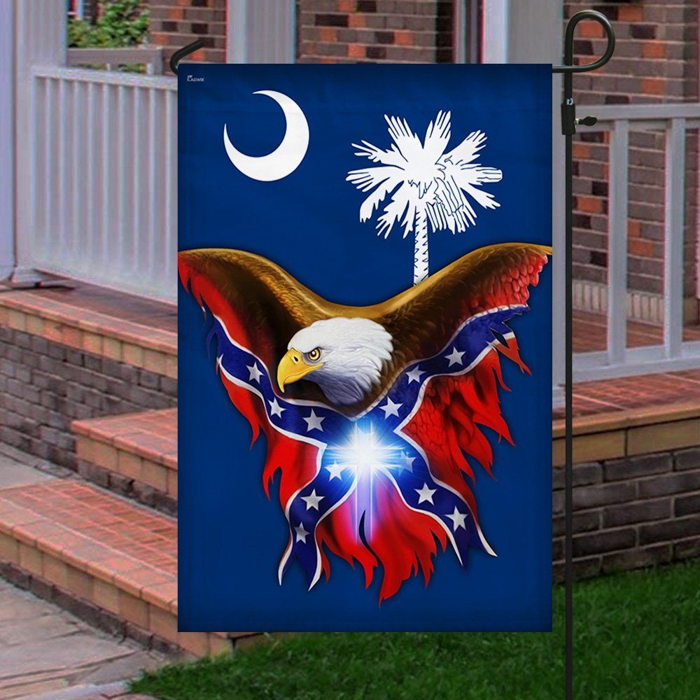 South Carolina Dixie Eagle Flag Confederate States Of America MLH2314F - Image 5