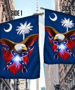 south carolina dixie eagle flag confederate states of america mlh2314f 3657