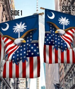 south carolina eagle flag mlh2223f 6008