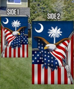 south carolina eagle flag mlh2223f 7990