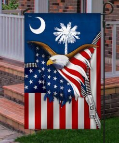 south carolina eagle flag mlh2223f 8469