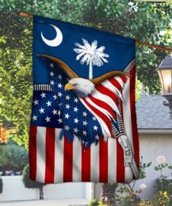 south carolina eagle flag mlh2223f 8616