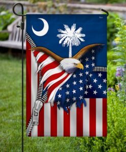 south carolina eagle flag mlh2223f 8694