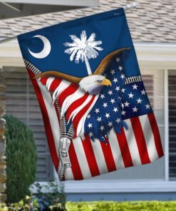 South Carolina Eagle Flag MLH2223F