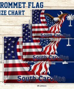 south carolina eagle grommet flag mlh1774gf 6346