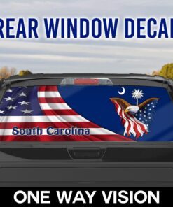 South Carolina Eagle Rear Window Decal MLH1774CD
