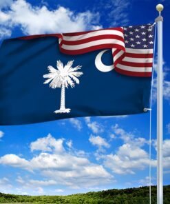 south carolina flag american south carolina grommet flag trv1683gfv14 6788