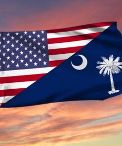 South Carolina Flag South Carolina Grommet Flag QTR247GF