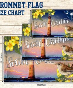 south carolina flag yellow jessamine carolina lnt255gf 5969