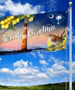 south carolina flag yellow jessamine carolina lnt255gf 7890