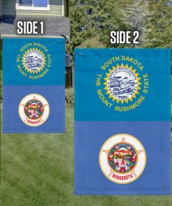 south dakota and minnesota flag tqn1050f 4397