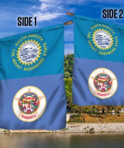 south dakota and minnesota flag tqn1050f 5834