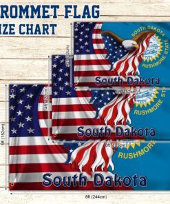 south dakota eagle grommet flag mlh1774gfv3 6378