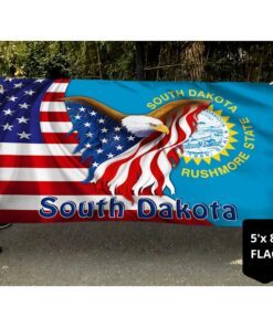 south dakota eagle grommet flag mlh1774gfv3 7052
