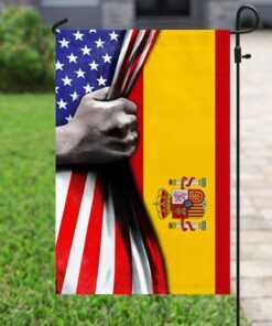 spanish american flag qnk843f 7966