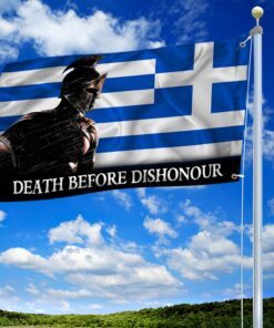 spartan flag warrior greece flag trl1386gf 4305