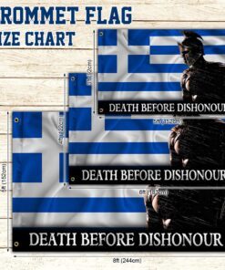 spartan flag warrior greece flag trl1386gf 8502