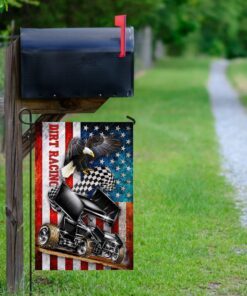 sprint car racing american flag thh3168f 6685
