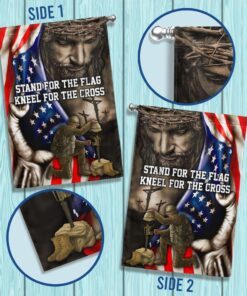 stand for the flag, veteran memorial jesus christian flag tpt849f 1716