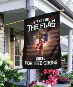 Stand For The Flag Kneel For The Cross  Flag