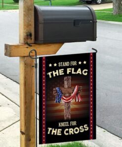 stand for the flag kneel for the cross flag 8196