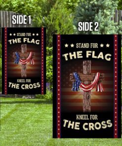 stand for the flag kneel for the cross flag 8539