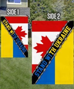 stand with ukraine, canada ukraine flag thb3781fv1 6508