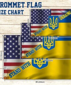 stand with ukraine grommet flag ddh3334gf 3140