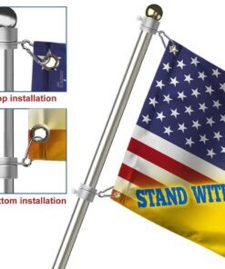 stand with ukraine grommet flag ddh3334gf 3388