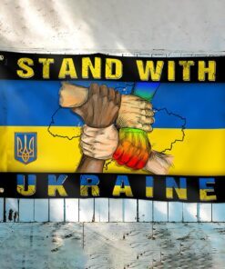 stand with ukraine grommet flag peace for ukraine pray for ukraine mlh2287gf 1043