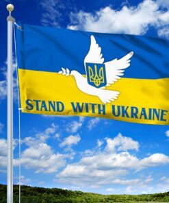 stand with ukraine grommet flag thn3865gf 3137