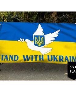 stand with ukraine grommet flag thn3865gf 4603