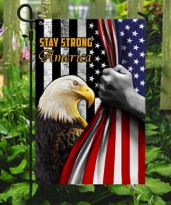 stay strong america eagle flag 6246