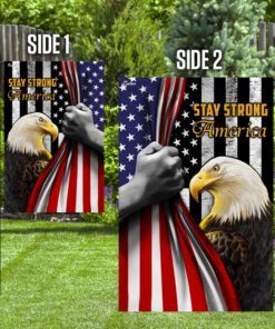 stay strong america eagle flag 7165