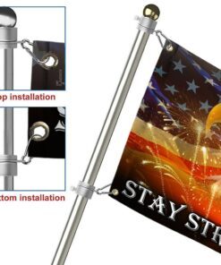 stay strong america eagle happy independence day 4th of july grommet flag mln171gf 5191