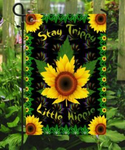 stay trippy little hippie flag 1782