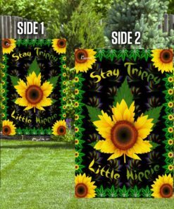 stay trippy little hippie flag 2689