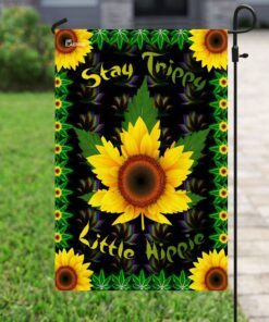 stay trippy little hippie flag 2726