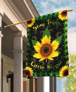 Stay Trippy Little Hippie Flag