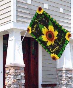 stay trippy little hippie flag 8612