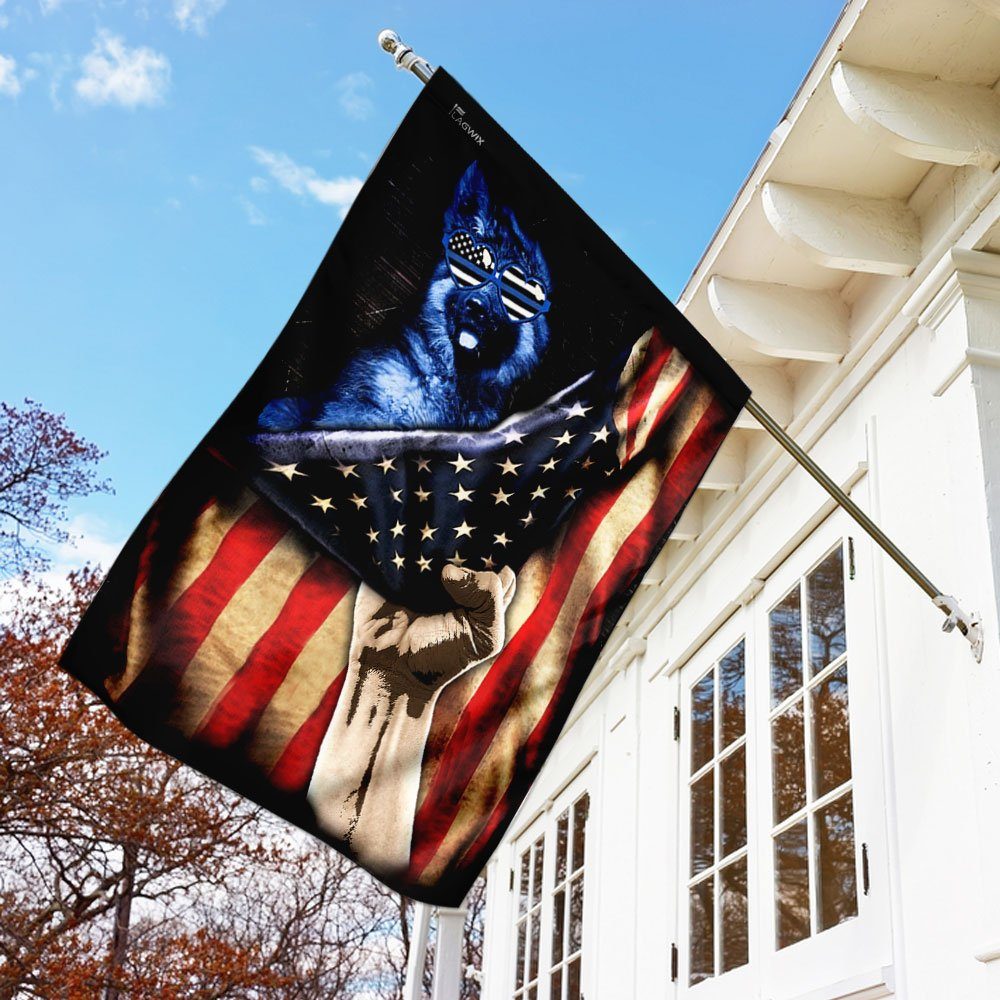 Stunning Police K9 Dog Flagwix™ American Flag For Indoor and Outdoor Uses - Image 7
