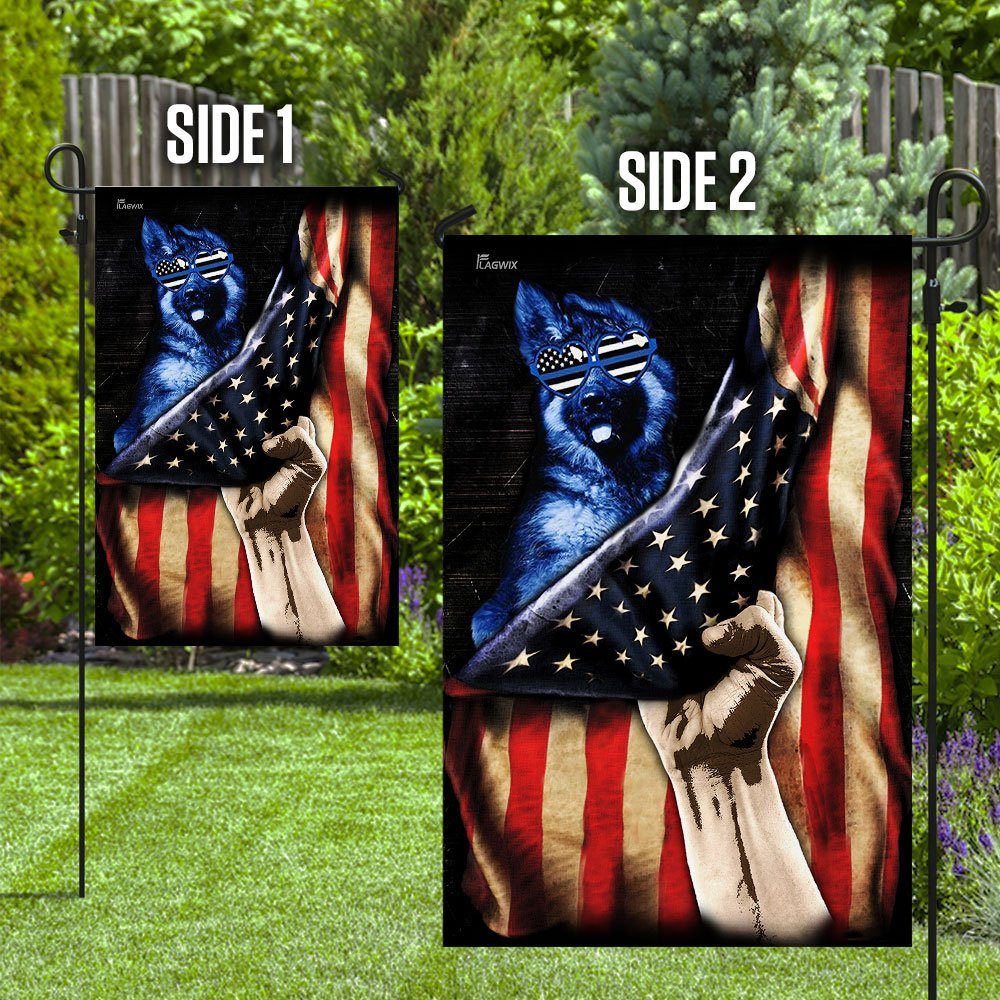 Stunning Police K9 Dog Flagwix™ American Flag For Indoor and Outdoor Uses - Image 5